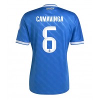 Real Madrid Eduardo Camavinga #6 Tretí futbalový dres 2025-26 Krátky Rukáv